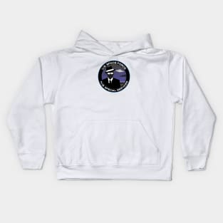 Space Force - Men in Black Special Services Emblem Kids Hoodie